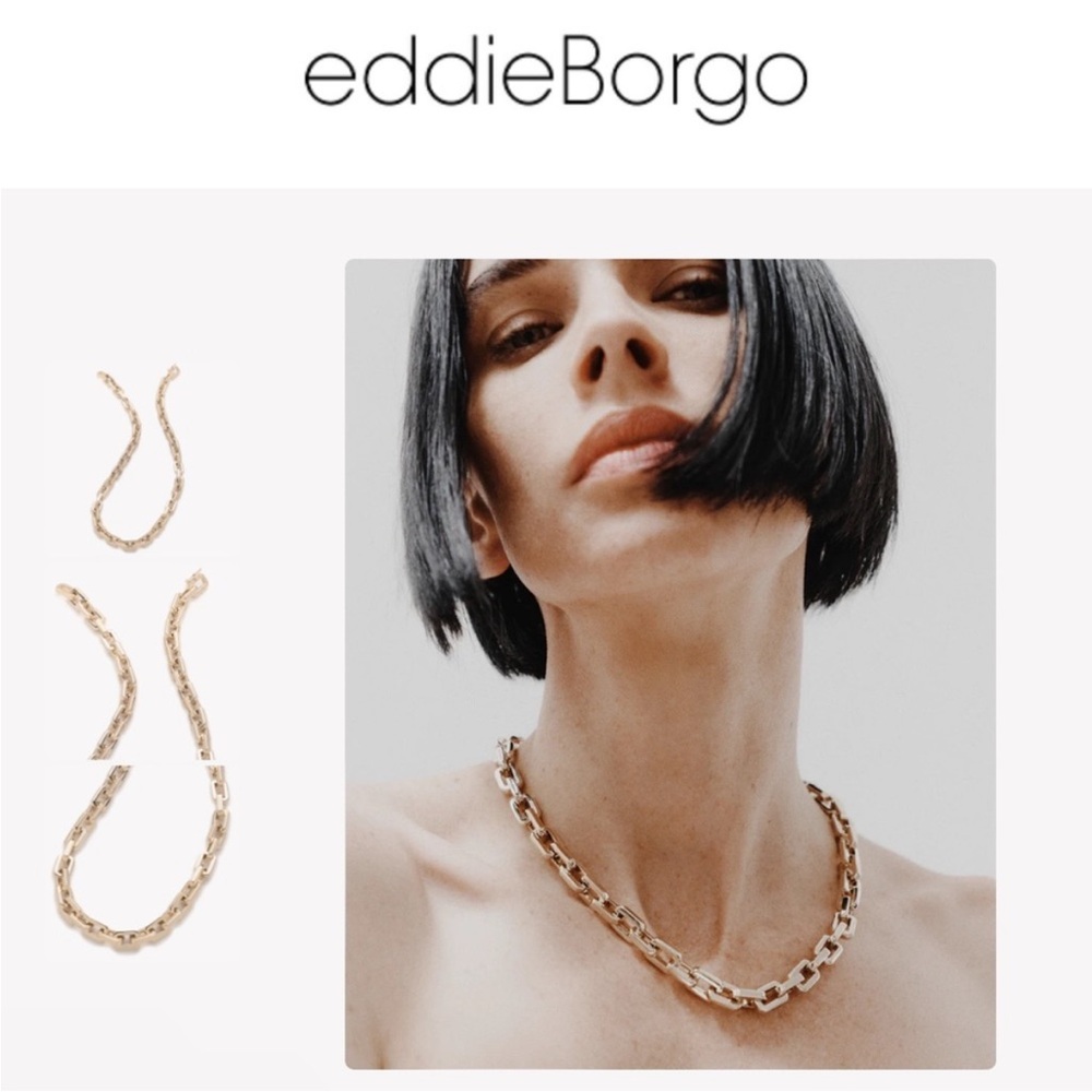 Eddie Borgo - Supra Link Necklace 17” length